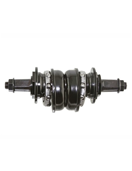 Bottom Bracket Conversion Kit Set 1pc to 3pc Crank 128mm Black.